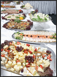 rehersal dinner caterer